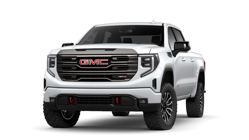 2022 Sierra 1500 AT4X Short Bed Crew Cab in Summit White.