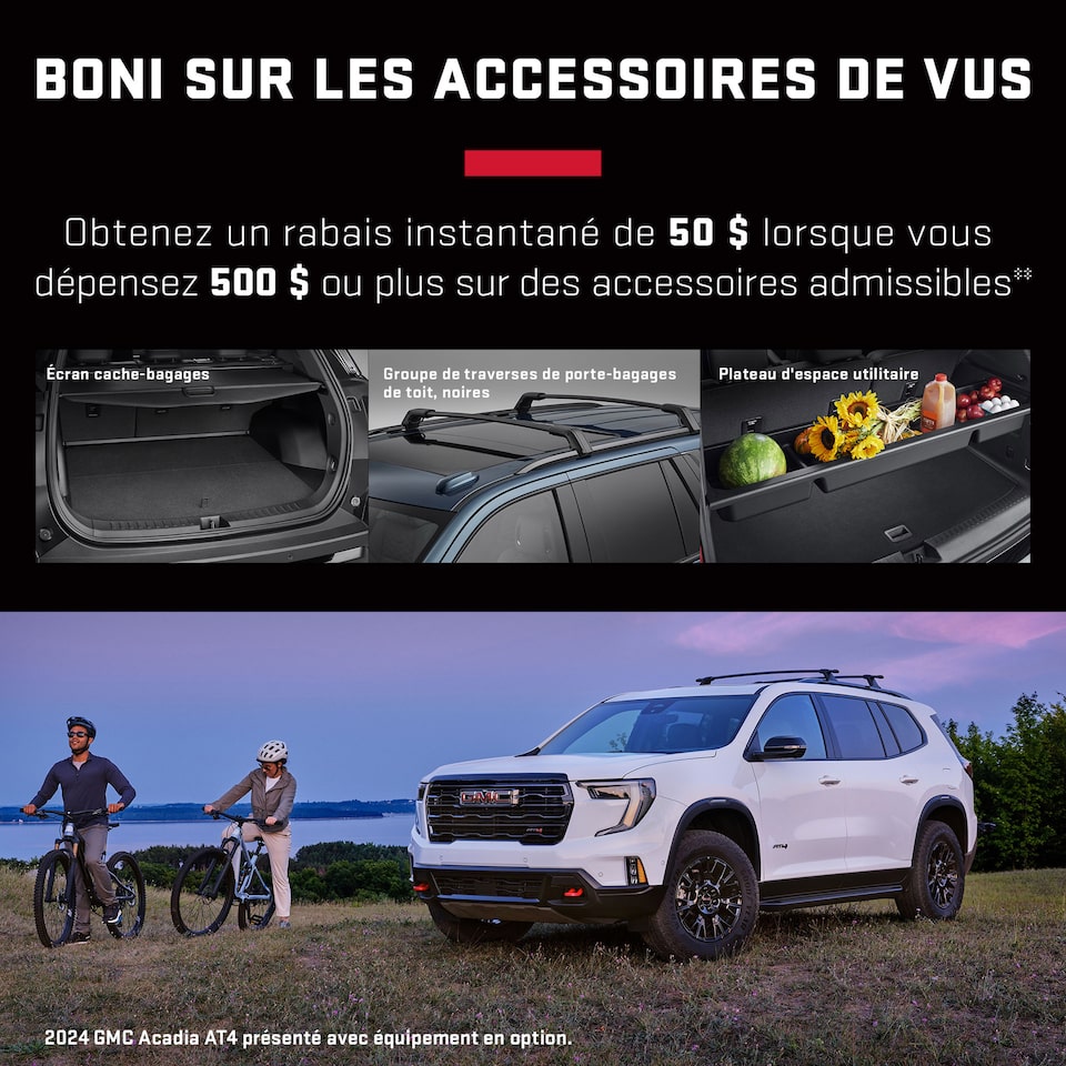 Trouvez tous vos accessoires de véhicule GMC au même endroit.