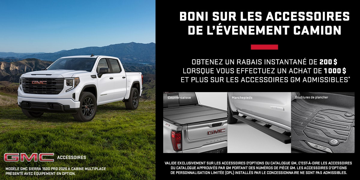 Trouvez tous vos accessoires de véhicule GMC au même endroit.