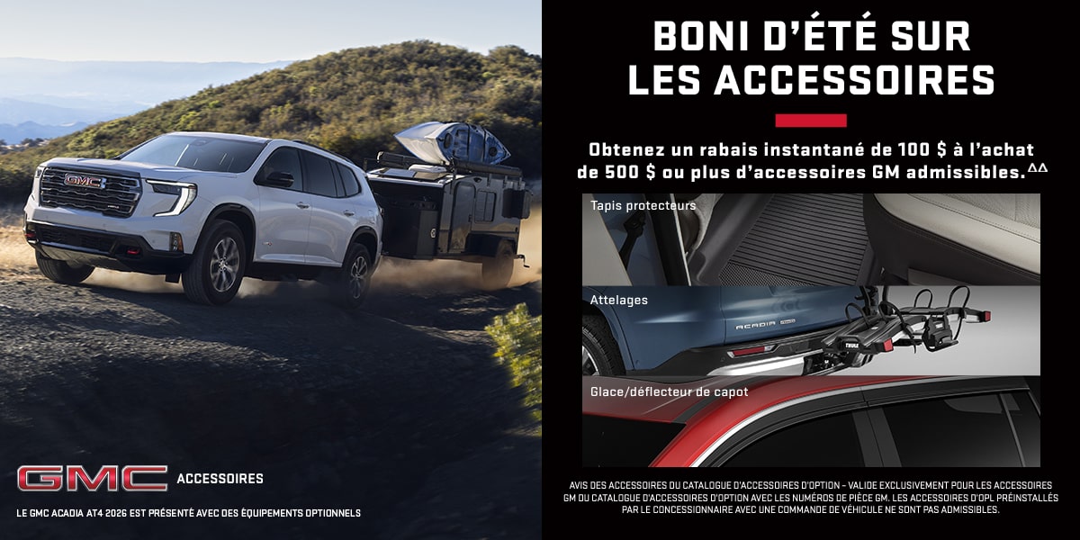 Trouvez tous vos accessoires de véhicule GMC au même endroit.