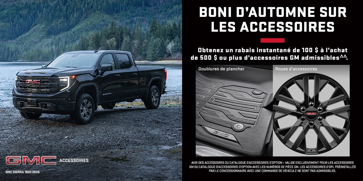 Trouvez tous vos accessoires de véhicule GMC au même endroit.