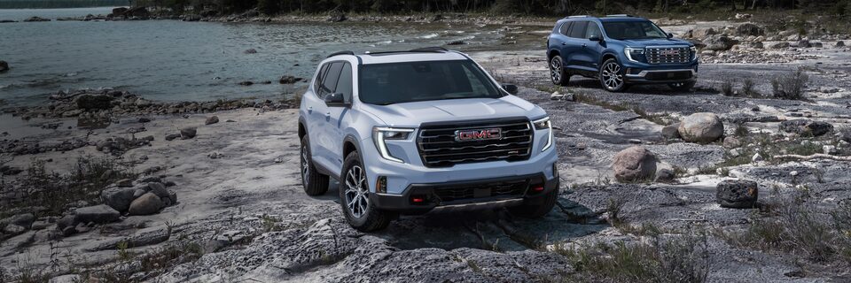 GMC homepage acadia
