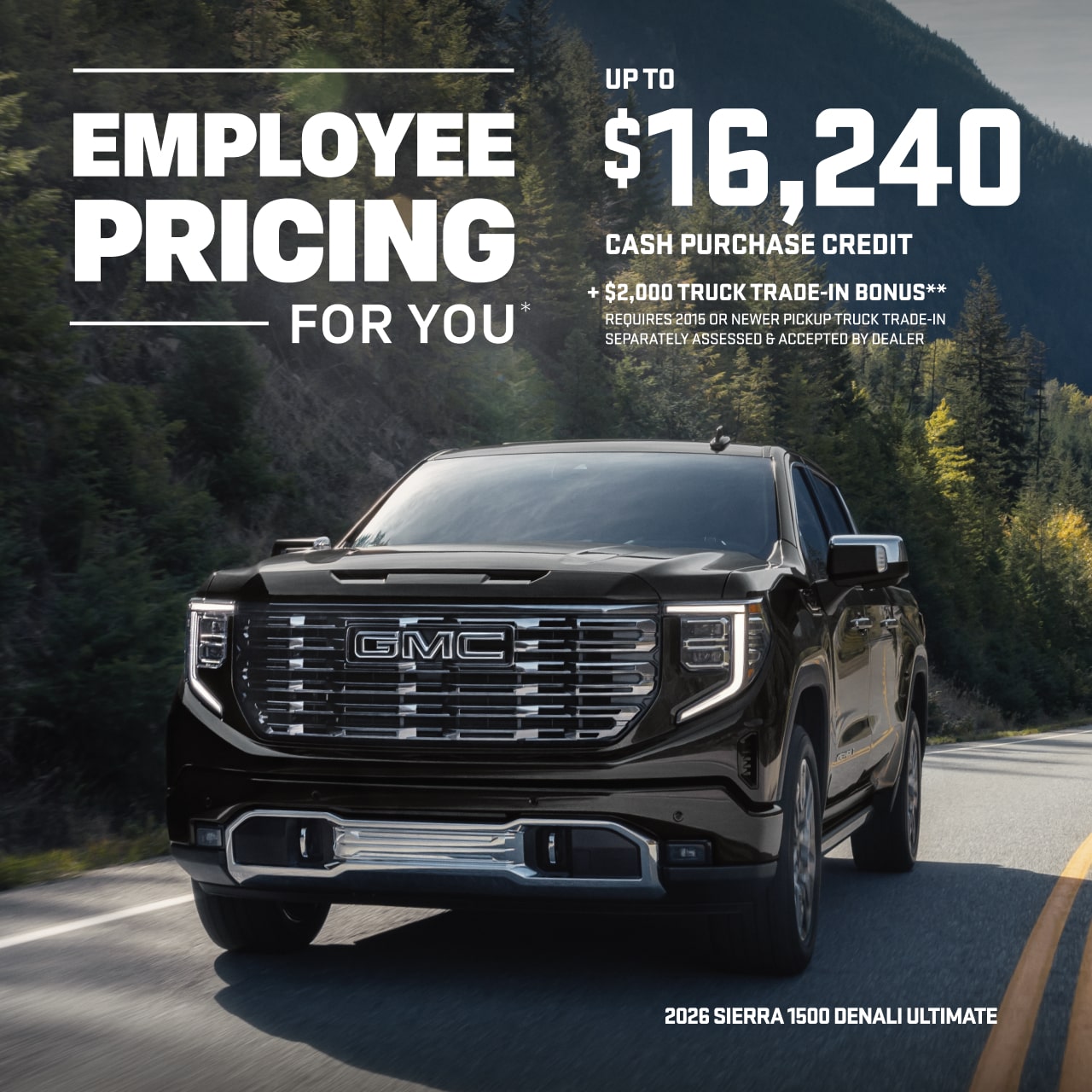 2027 GMC SIERRA 1500