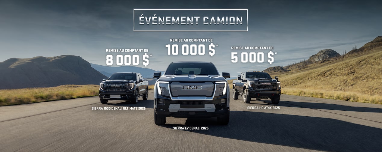 L’Événement camion 2025 est en cours.