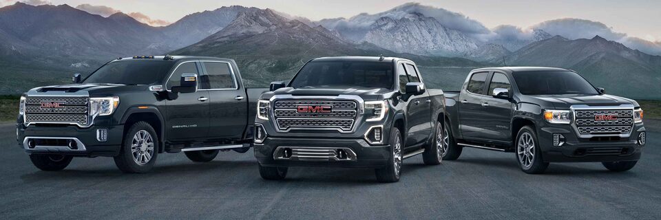 2023 GMC Truck lineup.