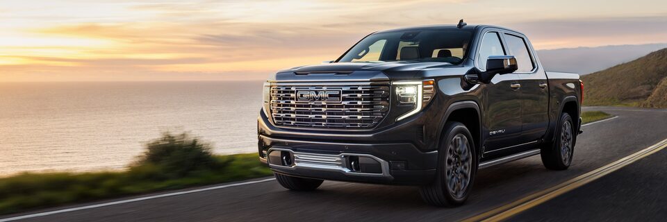 2023 GMC light-duty pickup trucks.