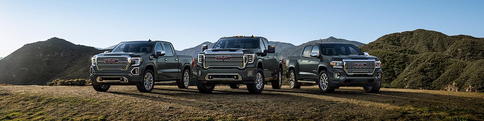 2022 GMC Truck lineup.