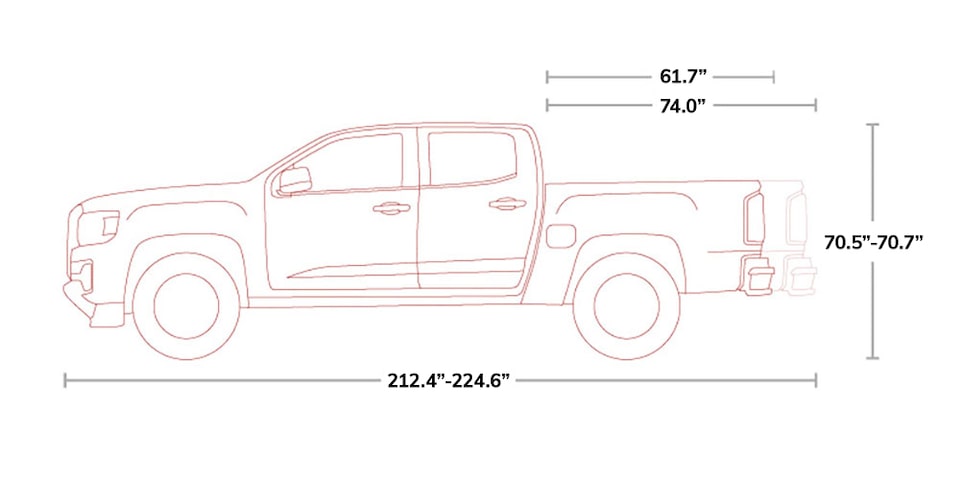 2021 GMC Canyon Specs.