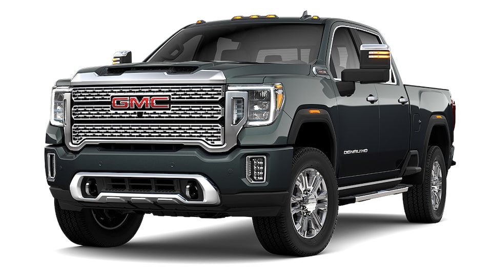 2022 GMC Sierra 2500 Denali HD in Hunter Metallic.