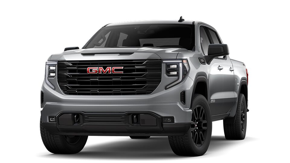 2023 GMC Sierra 1500 Elevation in Sterling Metallic.