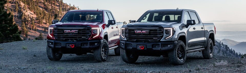 2023 GMC Sierra 1500 AT4 and New AT4X.