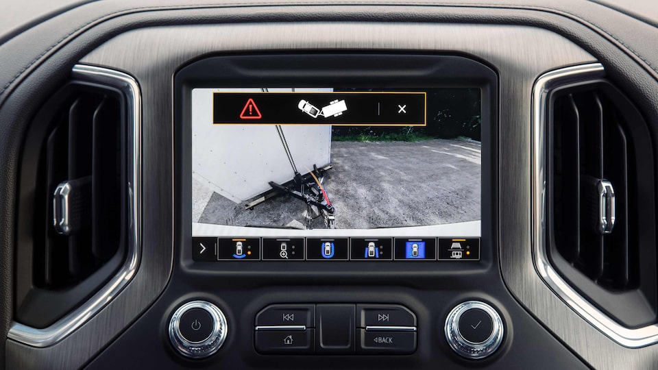 2023 Sierra HD trailering camera.