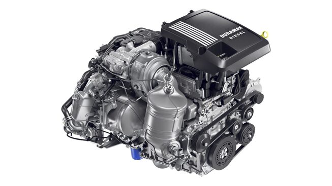 3.0L Duramax Turbo Diesel engine.