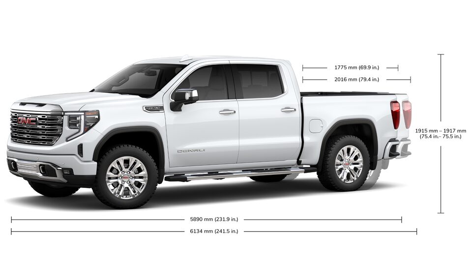 2023 Sierra 1500 Denali Specs.