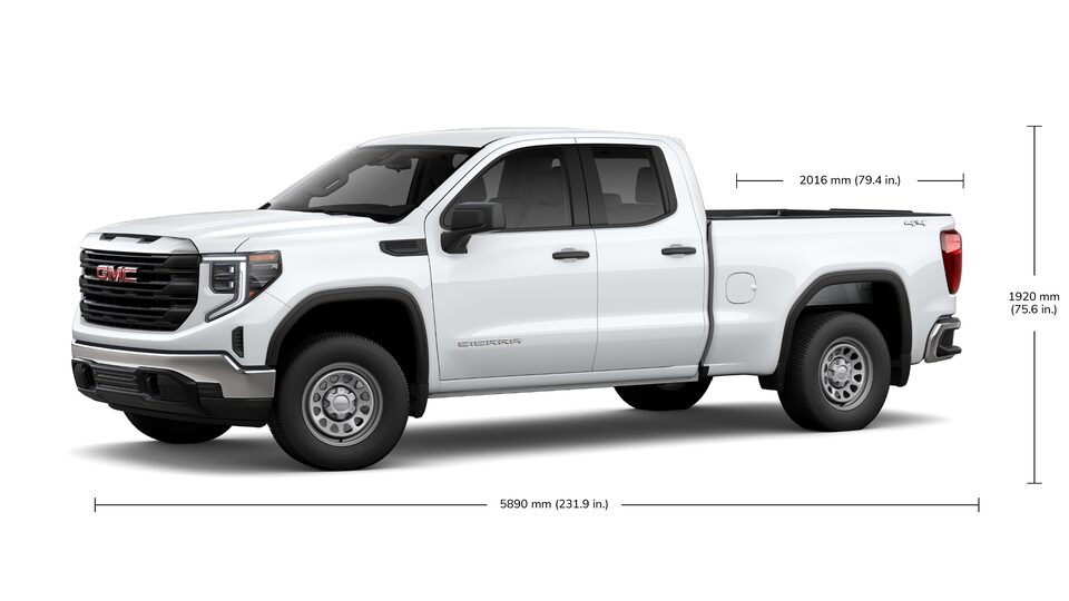 2023 GMC Sierra 1500 Double Cab Specs.
