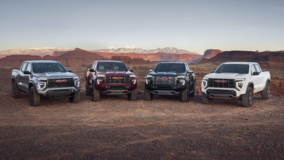 2023 GMC Canyon lineup.