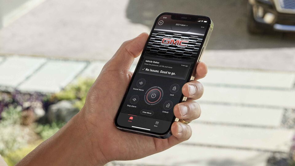 Application mobile myGMC 2023.