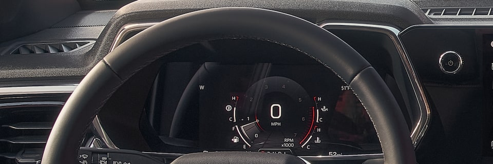 Indicateur de vitesse du GMC Canyon Élévation 2023.