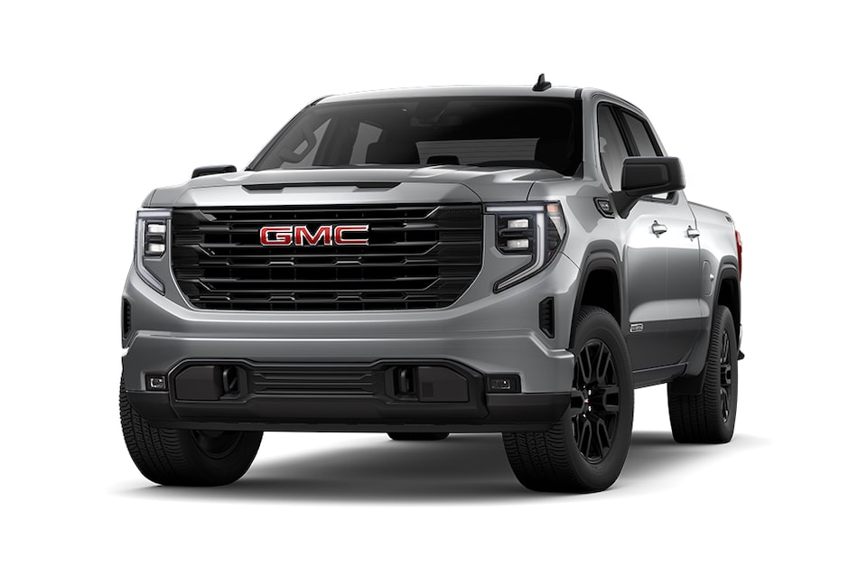 2023 GMC Sierra 1500 Elevation in Sterling Metallic.