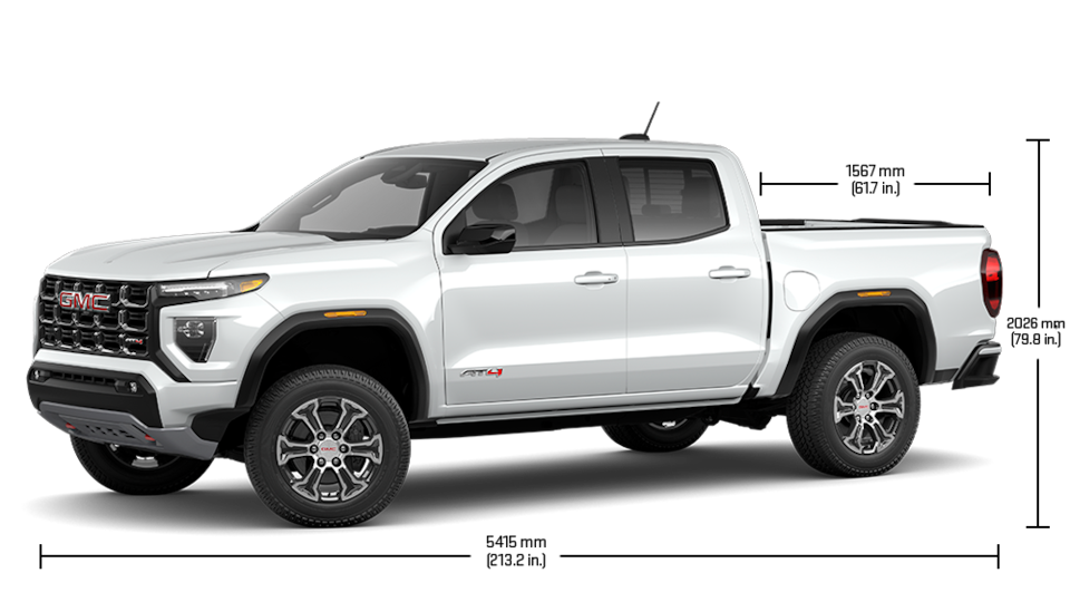 2024 Canyon AT4 specs.