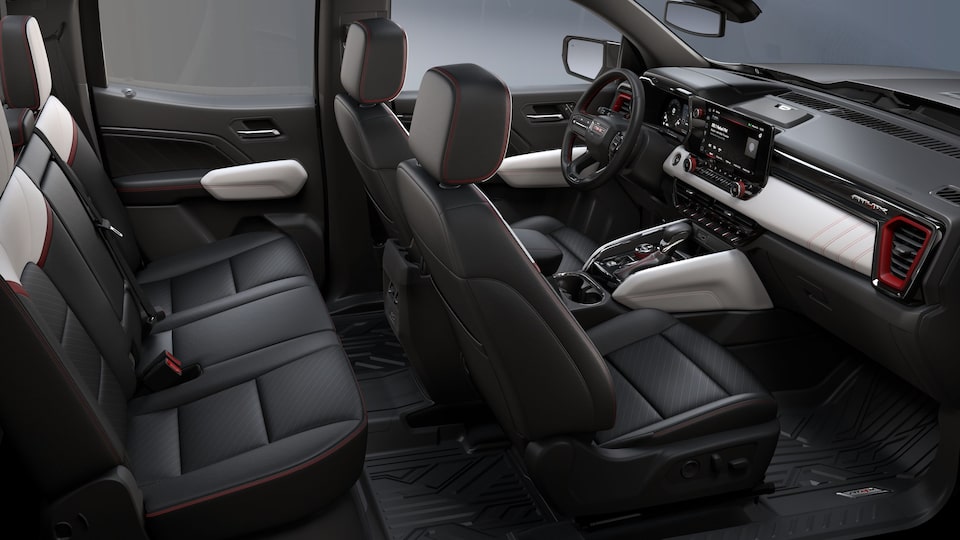 Interior of the 2024 GMC Canyon AT4X.