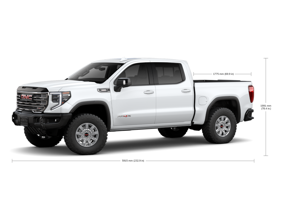 The new 2024 Sierra 1500 AT4X Crew Cab specs.