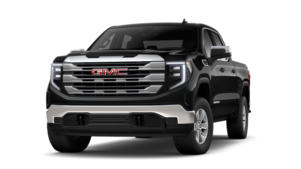 Model of the 2024 GMC Sierra 1500 SLE.