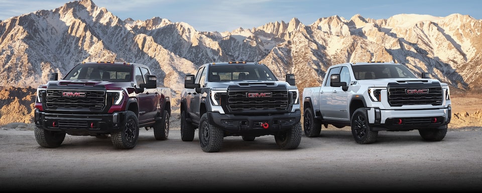 2024 GMC Sierra HD line-up.