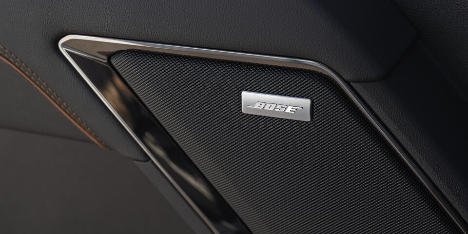 Bose Premium Sound System of the 2024 GMC Sierra HD.