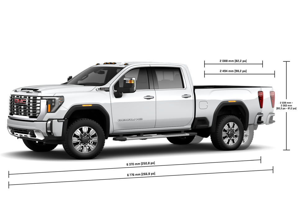 GMC Sierra HD Denali 2024 Pickup poids lourd GMC Canada