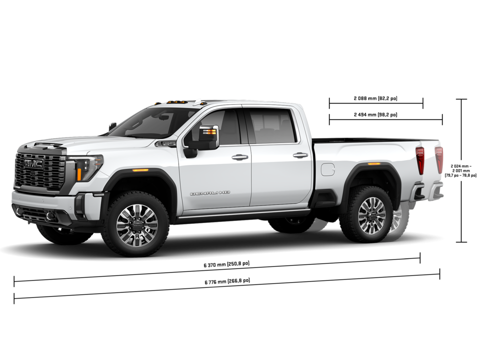GMC Sierra HD Denali 2024 Pickup poids lourd GMC Canada