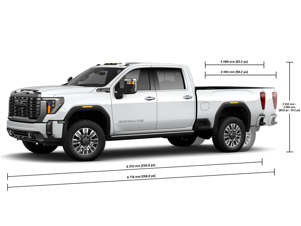 GMC Sierra HD Denali 2024 Pickup poids lourd GMC Canada