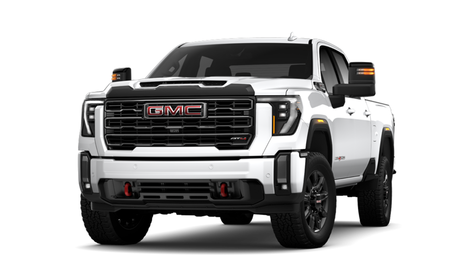 2024 Sierra HD 2500 AT4 in Summit White.