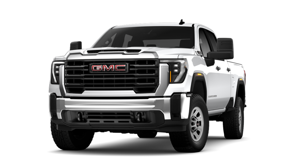 2024 Sierra HD 2500 Pro in Summit White.