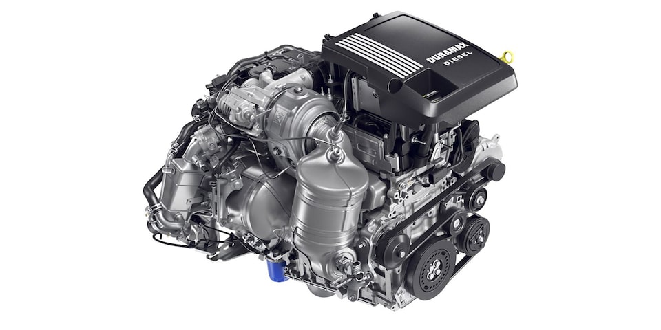 The 3.0L Duramax Turbo-Diesel Engine of the 2024 GMC Sierra 1500 Denali.