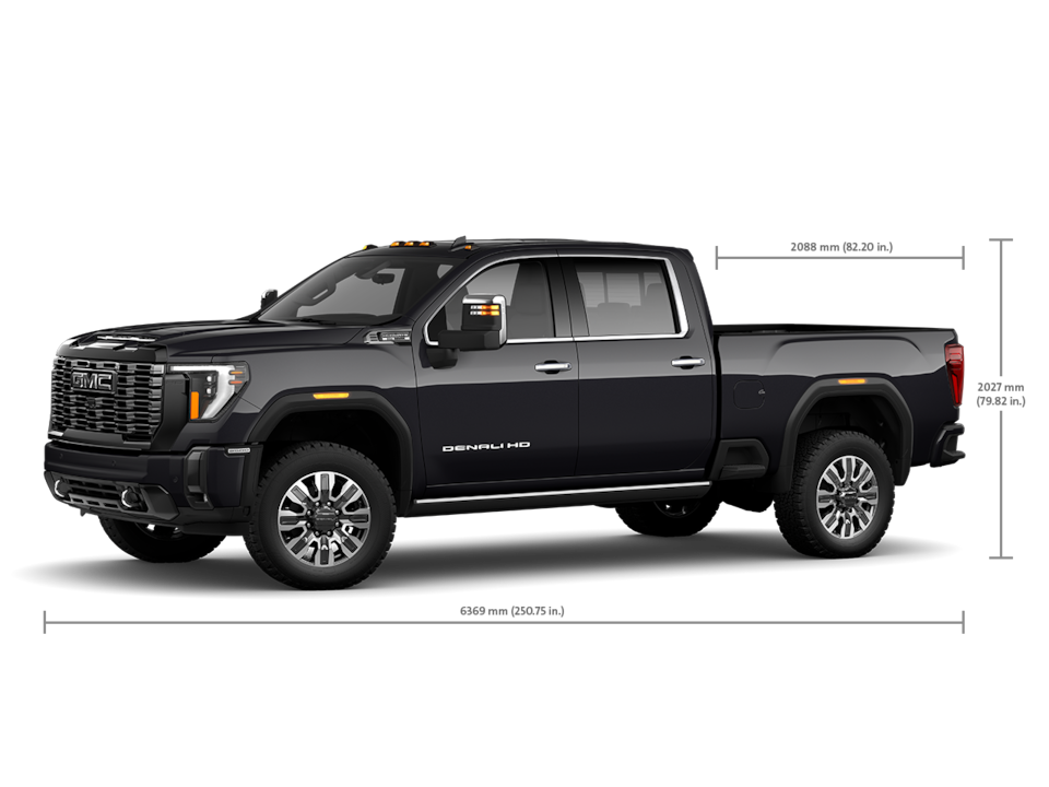 2025 GMC Sierra HD Denali Ultimate 2500 specs.