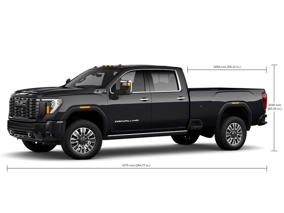 2025 GMC Sierra HD Denali Ultimate 3500 specs.