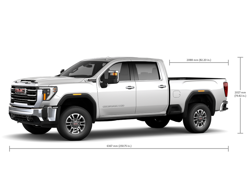 2025 GMC Sierra HD 2500 Crew Cab specifications.