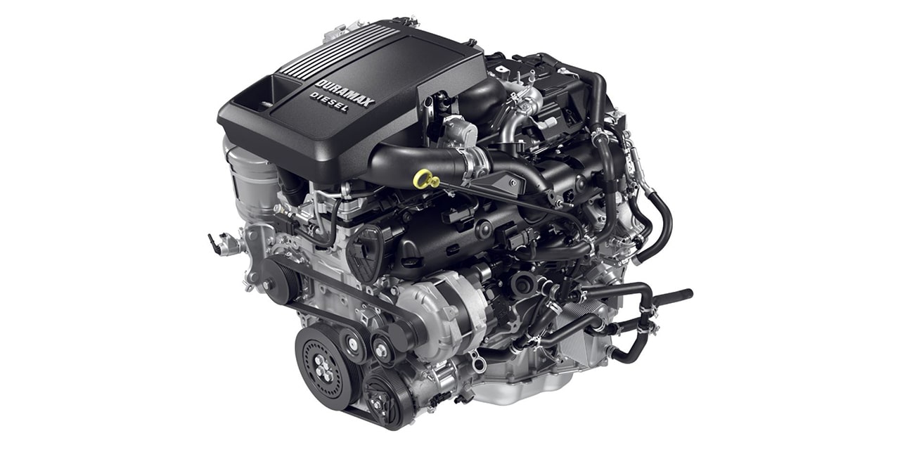 Duramax 3.0L Turbo-Diesel Engine of the 2026 GMC Sierra 1500 AT4.