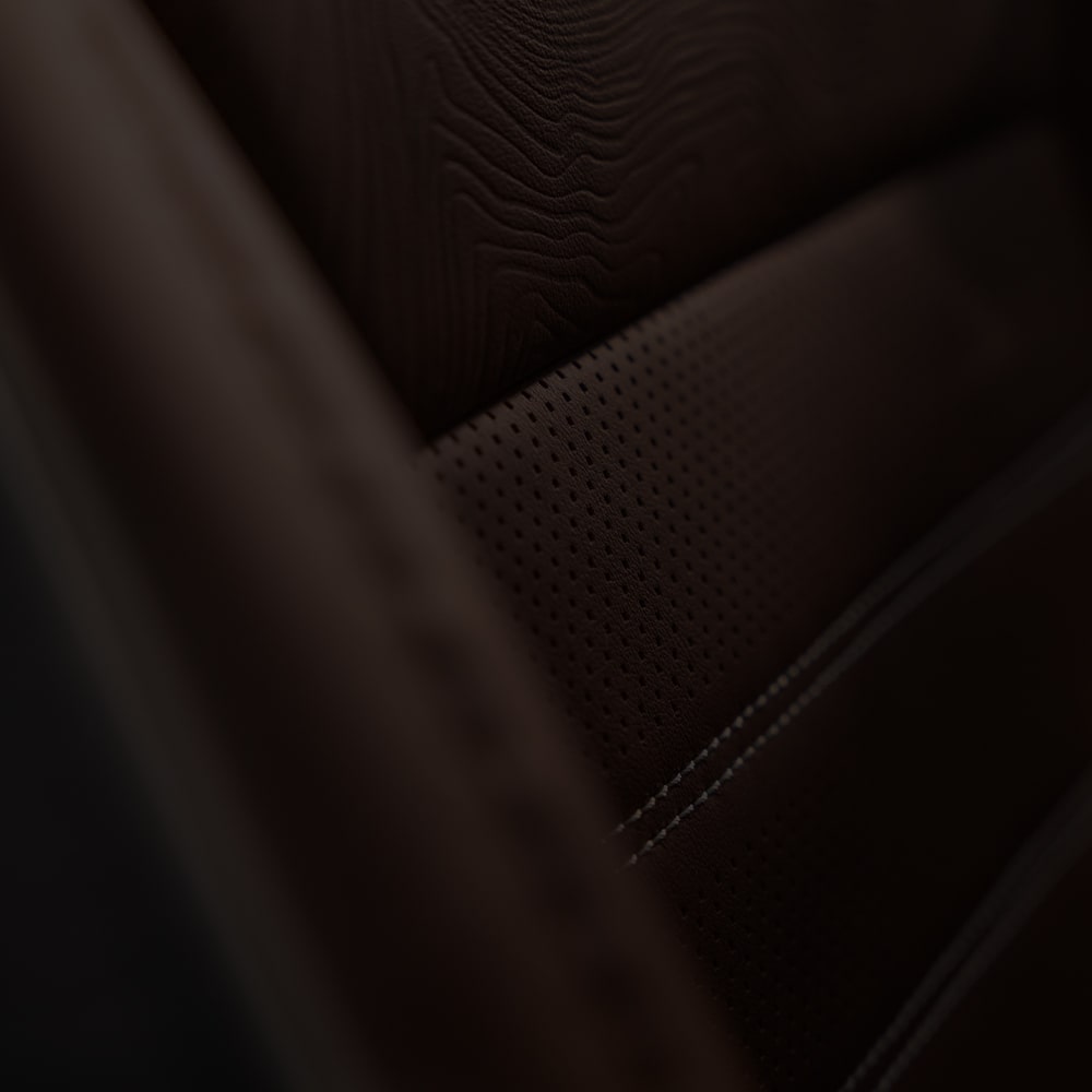 Close-up of the Stitching on the Seating of the 2026 GMC Sierra 1500.