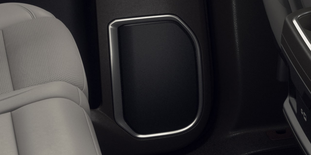 Close-up of the Speakers in the 2026 GMC Sierra 1500.