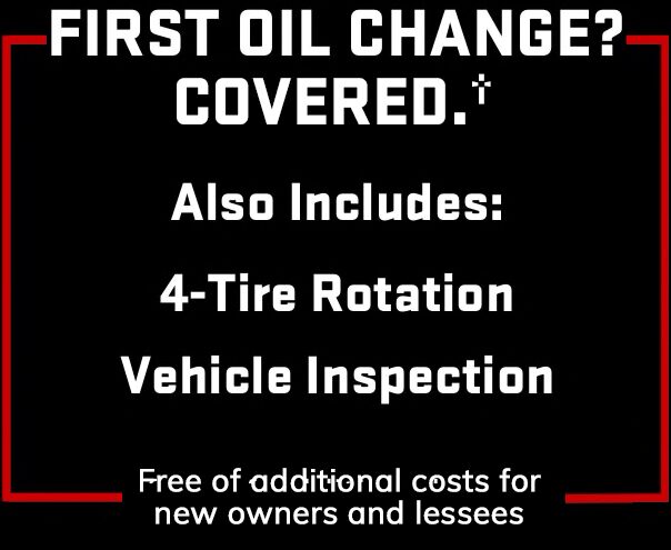GMC Certified Service First Oil Change Covered