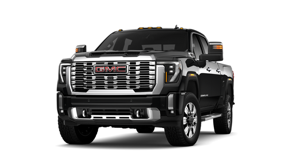 2024 GMC Sierra 2500HD Denali Heavy Duty Luxury Truck in Onyx Black