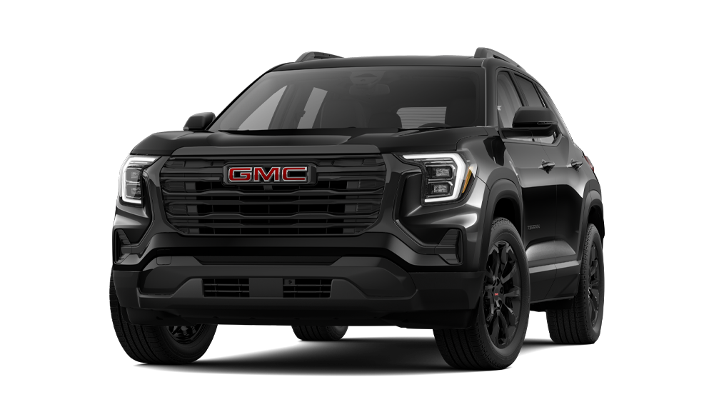 Three-Quarters View of the 2025 GMC Terrain Small SUV