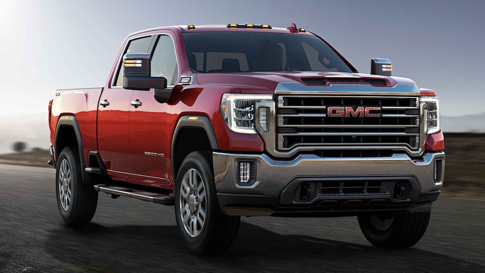 2023 GMC Sierra HD parked outdoors.
